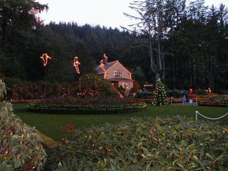 Gardener's cottage at Christmas