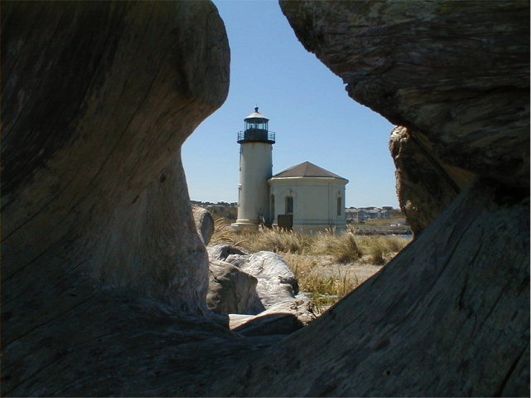 Coquille River Lighthouse in Bandon