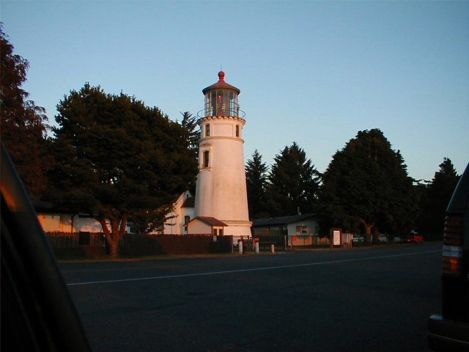 The Umpqua Lighthouse near Reedsport