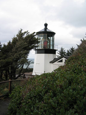 the light at Cape Meares