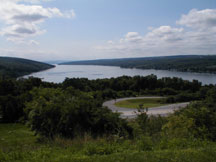 west branch of Keuka Lake from Esperenza patio